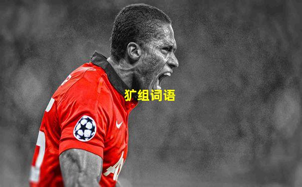 犷组词语